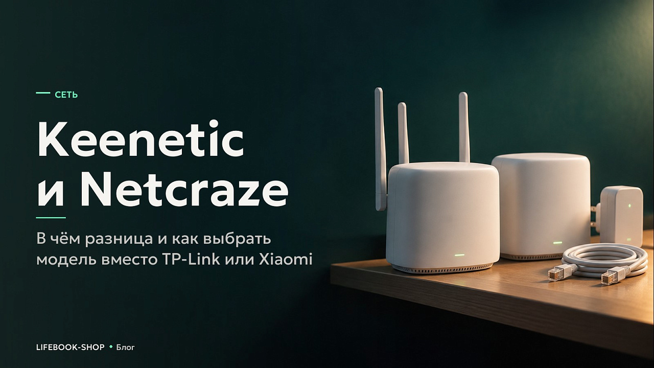 Keenetic и Netcraze: в чём разница и как выбрать модель вместо TP-Link или Xiaomi