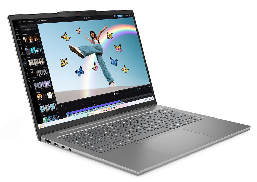 Ноутбук Lenovo IdeaPad Slim 5 83HV000NRK, 14" WUXGA, AMD Ryzen 7 8845HS, Radeon 780M, 16GB DDR5, SSD 512GB, NO OS, RU/US, фото 6