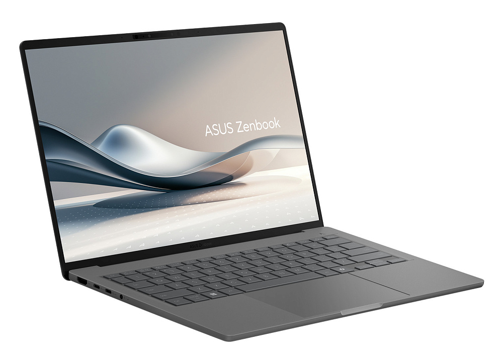 Ноутбук ASUS Zenbook A14 Iceland Gray UX3407RA-QD038W 90NB16G2-M00360, Qualcomm Snapdragon X Elite X1E-78-100, 32GB LPDDR5X, 2 TB SSD PCIe GEN4, 14" WUXGA OLED, Qualcomm SD X Adreno X1-85, WINDOWS 11 HOME, КЛАВИАТУРА RU/US, гарантия 1 год, ЧЕХОЛ В ПОДАРОК, фото 7