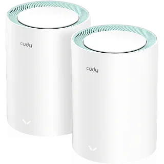 Mesh-система Wi-Fi Cudy AX1500 Gigabit Wi-Fi 6 Mesh Solution, 2 модуля, 2 порта LAN