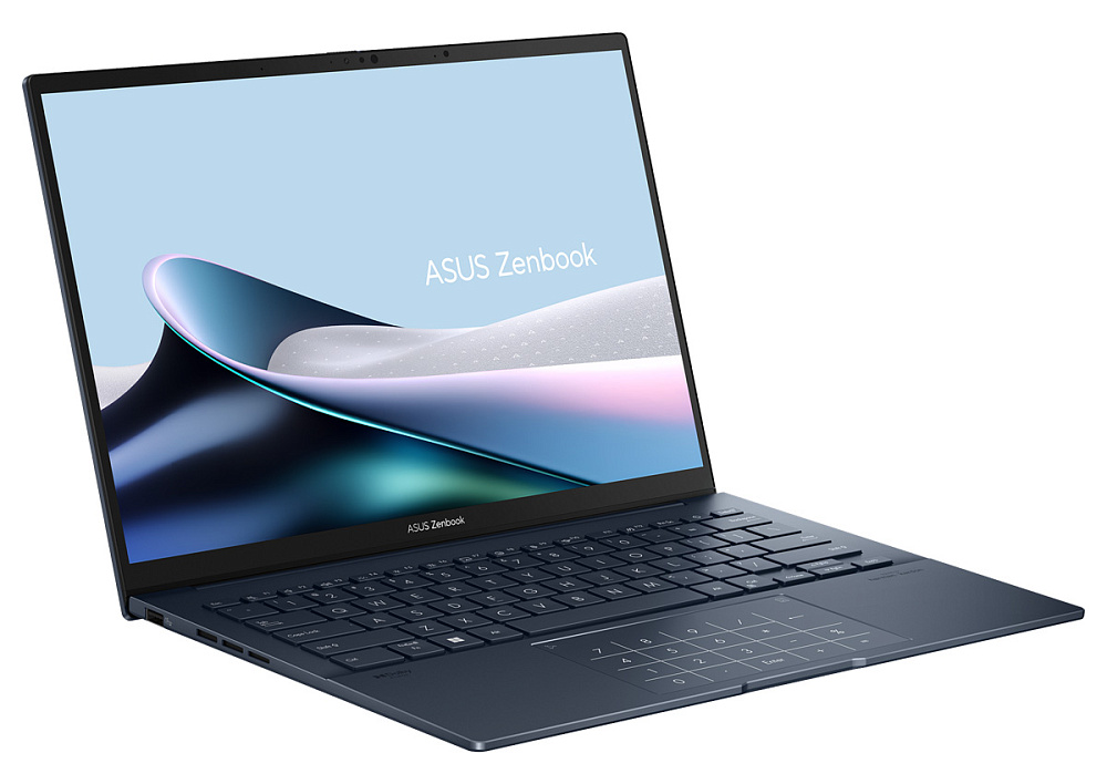 Ноутбук ASUS Zenbook 14 OLED Ponder Blue UX3405MA-QD986 (90NB11R1-M01SL0), Intel Core Ultra 5 125H, 16 ГБ LPDDR5X, 14" Full HD+ OLED, 512 GB SSD PCIe GEN4, WINDOWS 11 PRO, КЛАВИАТУРА RU/US, гарантия 1 год, ЧЕХОЛ В ПОДАРОК!, фото 7