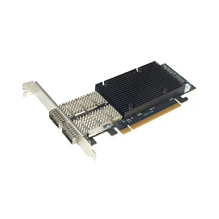 Сетевая карта Sunrich technology(h.k.) 100G Dual Port QSFP28 PCIe Ethernet Adapter with Intel E810-CAM2 Chipset