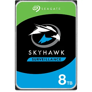 Жёсткий диск Seagate SkyHawk 8 ТБ 3,5″, 5400 об/мин, кэш 256 МБ, для видеонаблюдения