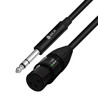 Кабель GCR PRO 15.0m stereo jack 6