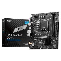 Материнская плата MSI INTEL B760 s1700, LGA1700, Micro-ATX, DDR4, PROB760M-EDDR4