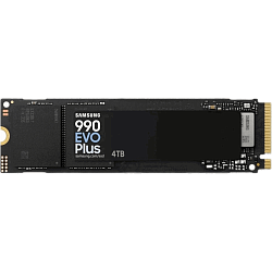 SSD Samsung 990 EVO Plus, 4 ТБ, M.2 (22×80 мм), NVMe 2.0, PCIe 4.0 x4, V-NAND TLC, R/W 7250/6300 МБ/с, TBW 2400 ТБ