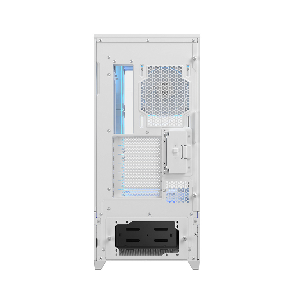 Корпус для ПК ASUS PRIME AP304 TG ARGB, белый, подсветка ARGB, фото 5