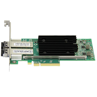 Адаптер Fibre Channel QLogic QLE2772-SR-SP, 2 порта 32 Гбит/с, PCIe 4.0 x8, с трансиверами SR