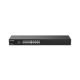Коммутатор Tenda IP-COM G1016G неуправляемый, 16 портов 1 Гбит/с, для стойки
