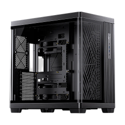 Корпус JONSBO TK-4, Midi-Tower, чёрный, ATX/mATX/mITX, 2×USB‑A 3.0, 1×USB‑C 3.2