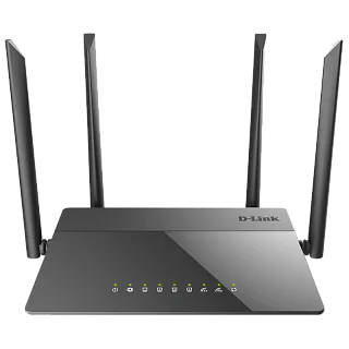 Wi-Fi роутер D-Link DIR-841 AC1200, Wi-Fi 5, порт WAN 1 Гбит/с, 4 порта LAN 100 Мбит/с, 4 антенны