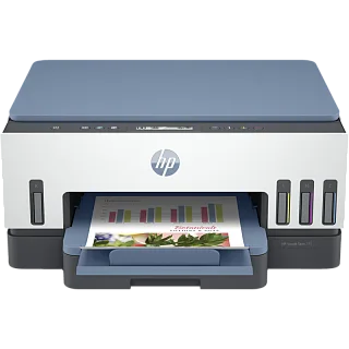 МФУ струйное HP Smart Tank 725, A4, цветная печать, 23 стр./мин, двусторонняя печать, USB, Wi-Fi