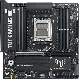 Материнская плата ASUS TUF B850M-PLUS II, AM5, AMD B850, mATX, DDR5