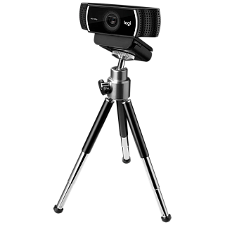 Веб-камера Logitech C922 Pro Stream Webcam, 1920х1080, 30 к/с, фокус автоматический, угол обзора 78 °