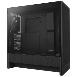 Корпус без блока Case NZXT H5 Flow (2024), Midi-Tower, TG, 1x120mm, 1xUSB-A 3.2 + 1xUSB-C 3.2, E-ATX, ATX, mATX, mITX Black