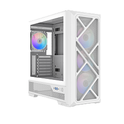 Корпус для ПК SAMA S41 ARGB White S41-WHAMA4X1-GL