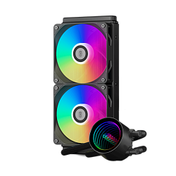 Система жидкостного охлаждения (СЖО) PCCooler DA240 V2 ARGB BK
