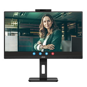 Монитор AOC Q27P3QW, 27 дюймов, 2560x1440, 75 Гц, IPS, 350 кд/м², чёрный