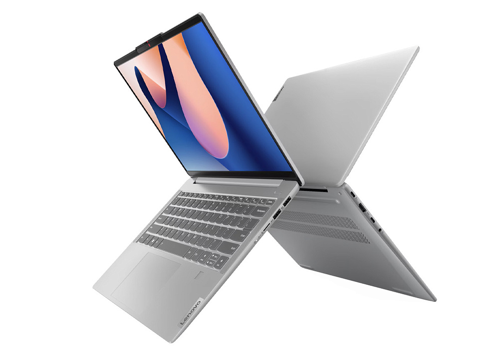 Ноутбук Lenovo IdeaPad Slim 5 14IRL8 82XD009ARK, Cloud Grey, 14" WUXGA IPS, Intel® Core™ i7-13620H, Intel® UHD Graphics, 16 ГБ LPDDR5-5200, SSD 512GB, WINDOWS 11 PRO, КЛАВИАТУРА RU/US, гарантия 1 год, фото 2