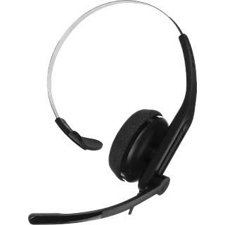 Гарнитура Edifier CC100, проводное подключение, USB Type-A, USB Type-C, накладные, чёрный