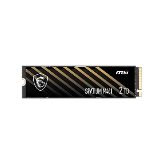Твердотельный накопитель MSI SSD SPATIUM M461, 2 ТБ, 3D NAND, чтение 5000 МБ/с, 450 ТБ