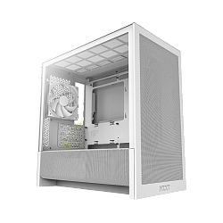 Корпус NZXT H3 Flow (2025), Midi‑Tower, белый, mATX/mITX, USB‑A 3.2, USB‑C 3.2