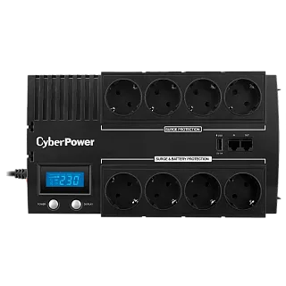 ИБП Cyberpower Line-Interactive 1000VA, 1000 ВА, 600 Вт, 8 розеток, Schuko