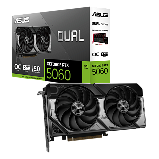 Видеокарта DUAL-RTX5060-O8G (ASUS 90YV0N12-M0NA00)