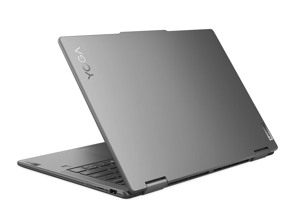 Ноутбук-трансформер Lenovo Yoga 7 2-in-1 14IML9 83DJ00AJRK, Storm Grey, 14" WUXGA OLED 60Hz Touch + Lenovo Digital Pen, Intel Core Ultra 5 125H, Intel Arc Graphics, 16 GB LPDDR5x-7467, SSD 512 GB G4, WINDOWS 11 HOME, КЛАВИАТУРА RU/US, гарантия 1 год, фото 8