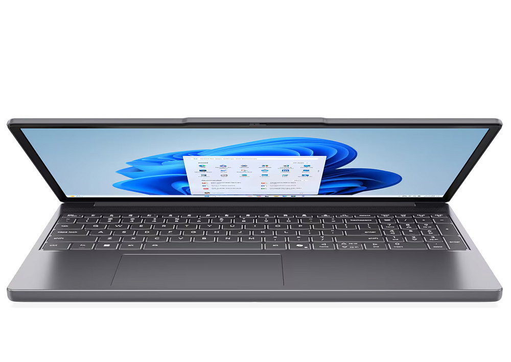 Ноутбук Lenovo IdeaPad Slim 3 15IRH10 83K1002VRK, Luna Grey, 15.3" WUXGA IPS, Intel® Core™ i5-13420H, Intel® UHD Graphics, 16 ГБ DDR5-4800, SSD 512GB, NO OS, КЛАВИАТУРА RU/US, гарантия 1 год, фото 5