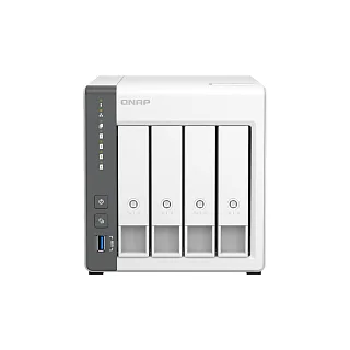 Сетевое хранилище NAS QNAP channel D4 NAS 4 HDD trays.ARM 4-core Cortex-A55 2.0GHz, 4 ГБ ОЗУ
