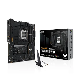 Материнская плата ASUS TUF A620-PRO WIFI, AM5, AMD A620, ATX, DDR5