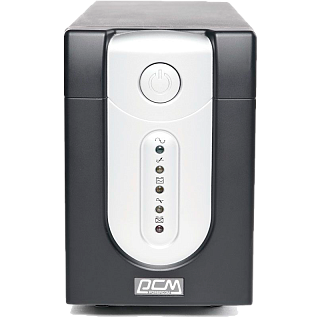 ИБП Powercom IMP-1500AP, 1500 ВА, 900 Вт, Line-Interactive, 6 розеток, IEC C13