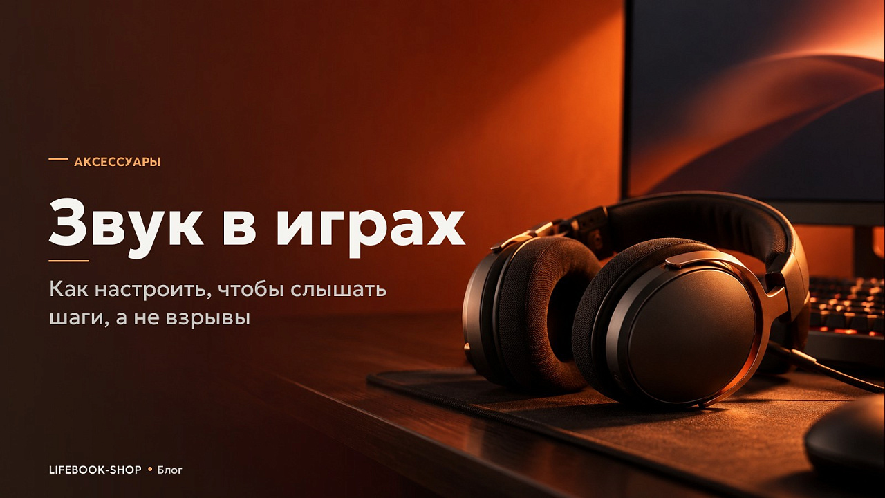 Звук в играх: как настроить, чтобы слышать шаги, а не взрывы