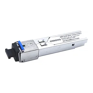 Трансивер OSNOVO SFP-S1SC18-F-1310-1550-I SFP WDM, одно волокно SM, SC, 155 Мбит/с, до 20 км