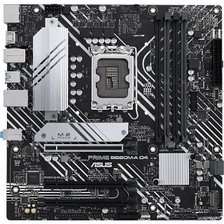 Материнская плата ASUS PRIME B660M-A D4-CSM, LGA1700, Intel B660, mATX, DDR4