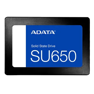 Твердотельный накопитель ADATA SSD Ultimate SU650, 240 ГБ, 3D TLC, чтение 500 МБ/с, 140 ТБ