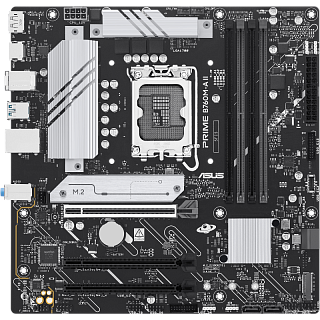 Материнская плата ASUS PRIME B760M-A II-CSM, LGA1700, Intel B760, Micro-ATX, DDR5