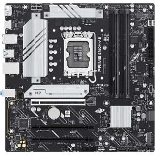 Материнская плата ASUS PRIME B760M-A II-CSM, LGA1700, Intel B760, Micro-ATX, DDR5