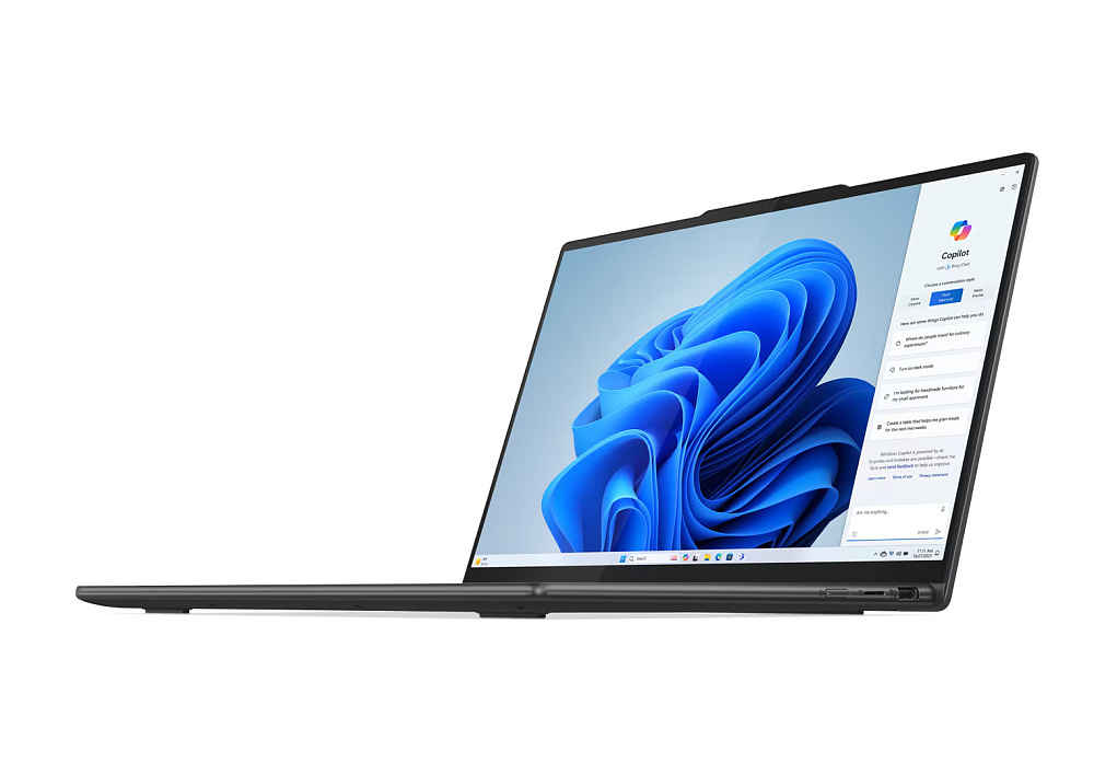 Ноутбук-трансформер Lenovo Yoga 7 2-in-1 14IML9 83DJ00AJRK, Storm Grey, 14" WUXGA OLED 60Hz Touch + Lenovo Digital Pen, Intel Core Ultra 5 125H, Intel Arc Graphics, 16 GB LPDDR5x-7467, SSD 512 GB G4, WINDOWS 11 HOME, КЛАВИАТУРА RU/US, гарантия 1 год, фото 10