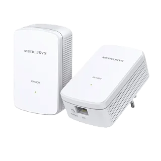 Комплект Powerline-адаптеров Mercusys MP500 KIT, 2 адаптера, порт 1 Гбит/с