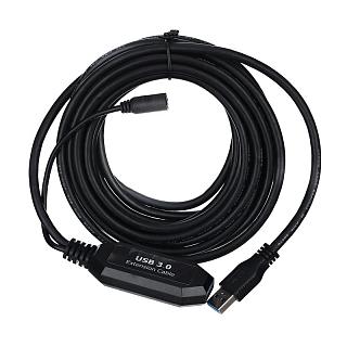 Кабель Vcom USB3.0-repeater, USB 2.0 Type-AM, USB 2.0 Type-AF, 5 м