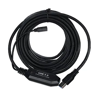 Кабель Vcom USB3.0-repeater, USB 2.0 Type-AM, USB 2.0 Type-AF, 5 м