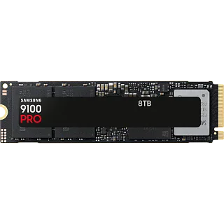 Твердотельный накопитель Samsung SSD 9100 PRO, 8000 ГБ, V-NAND, чтение 14800 МБ/с, 4800 ТБ, MZ-VAP8T0BW