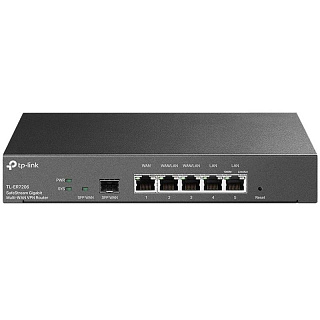 Маршрутизатор TP-Link Omada ER7206 VPN, несколько WAN, порты 1 Гбит/с, SFP