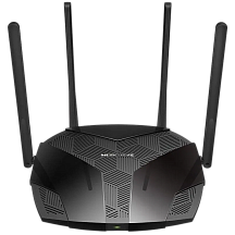 Wi-Fi роутер Mercusys AX3000 Dual-Band Wi-Fi 6 Router, 3 порта LAN, MR80X