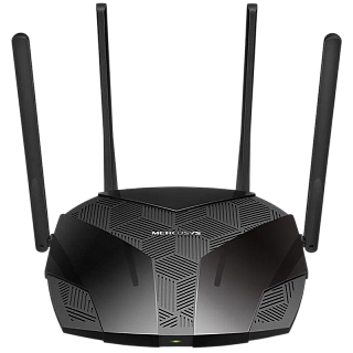 Wi-Fi роутер Mercusys AX3000 Dual-Band Wi-Fi 6 Router, 3 порта LAN, MR80X