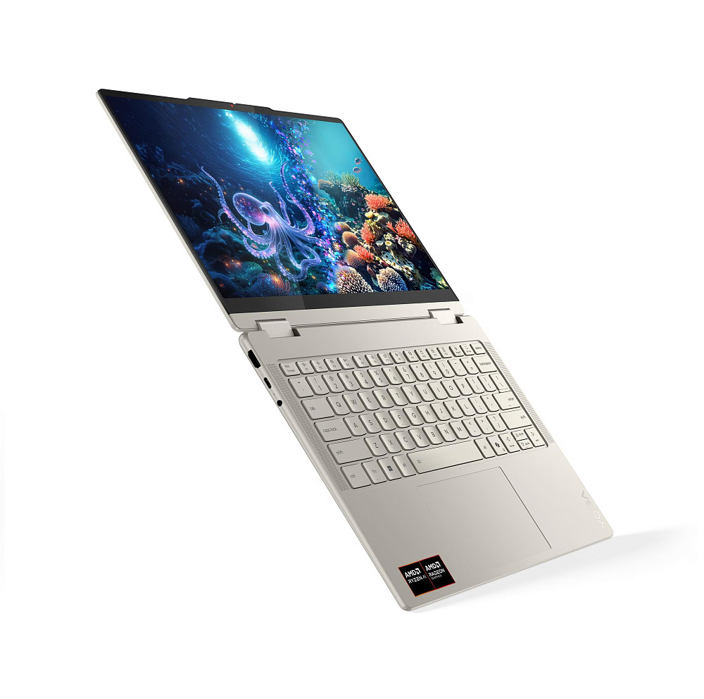 Ноутбук Lenovo Yoga 7 83JR0062RK, 14" Touch+Pen, AMD Ryzen AI 7 350, AMD Radeon 860M, 24GB LPDDR5x, SSD1TB, NO OS, RU/US, фото 17