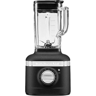Стационарный блендер KitchenAid Artisan 5KSB4026EBK, стеклянный стакан 1,4 л, 1200 Вт, чугун