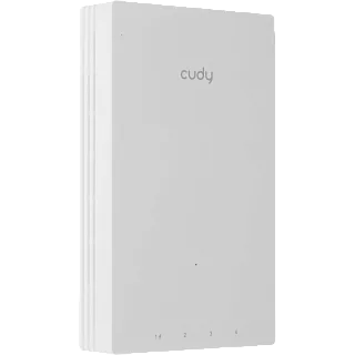 Настенная точка доступа Cudy AP3000 Wall, Wi-Fi 6, AX3000, 5 портов 1 Гбит/с, PoE